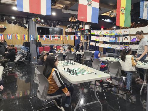 Week 9 of the migrant chess club